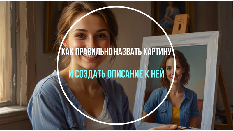 Как создавать продающие названия и описания к картинам